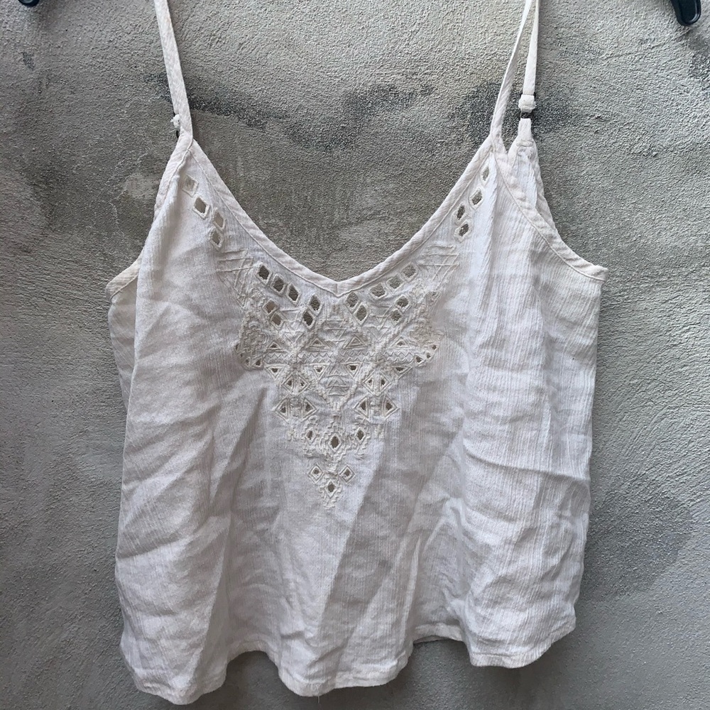 White Billabong Tank Top